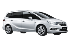 Van Hire Bangor Northern Ireland - Vauxhall Zafira 5 + 2 - Minibus hire Bangor northern ireland